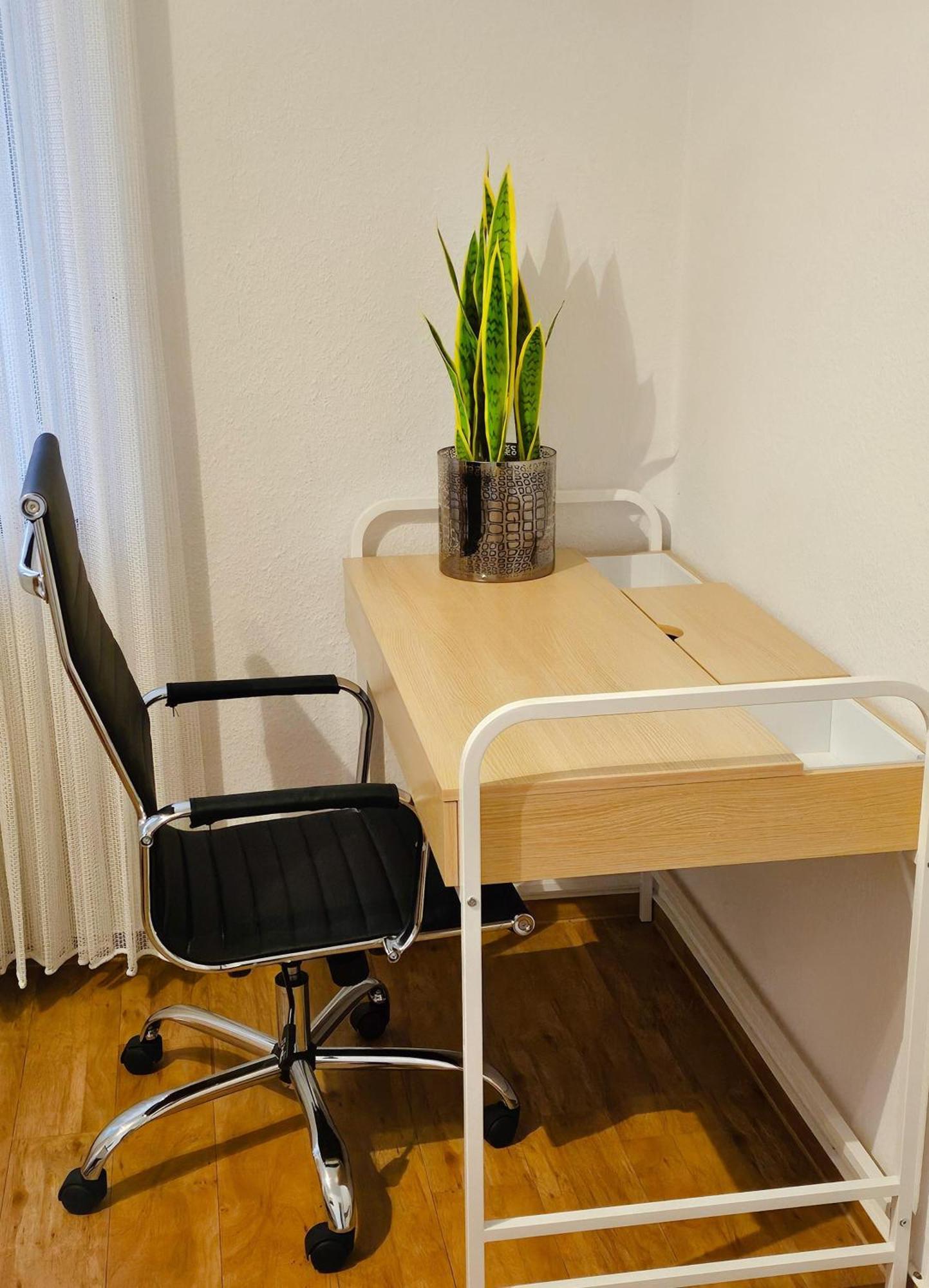 Ecocube Apartment2 Meppen14, Balkon, Kueche, Waschmaschine Rom bilde