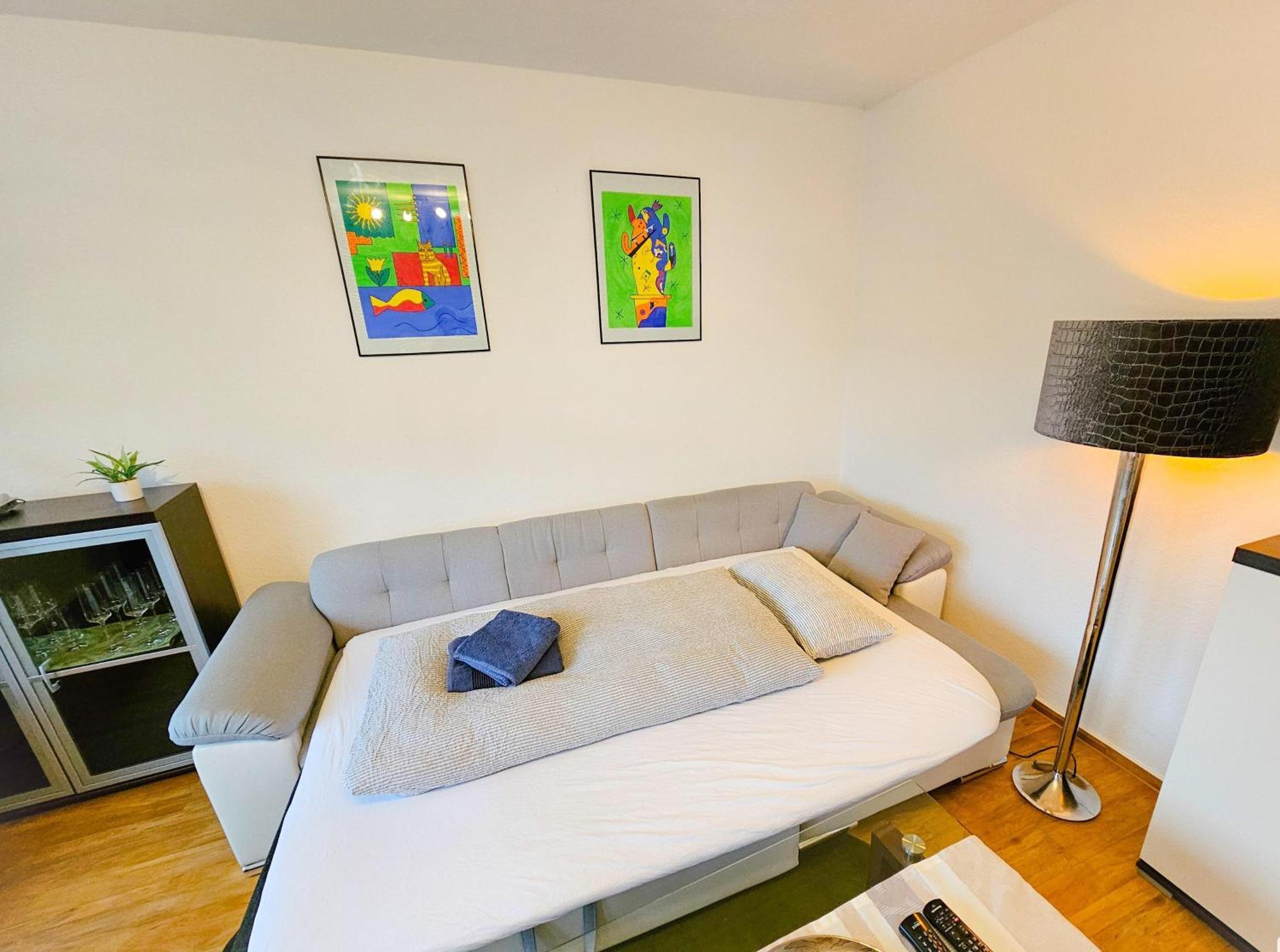 Ecocube Apartment2 Meppen14, Balkon, Kueche, Waschmaschine Eksteriør bilde